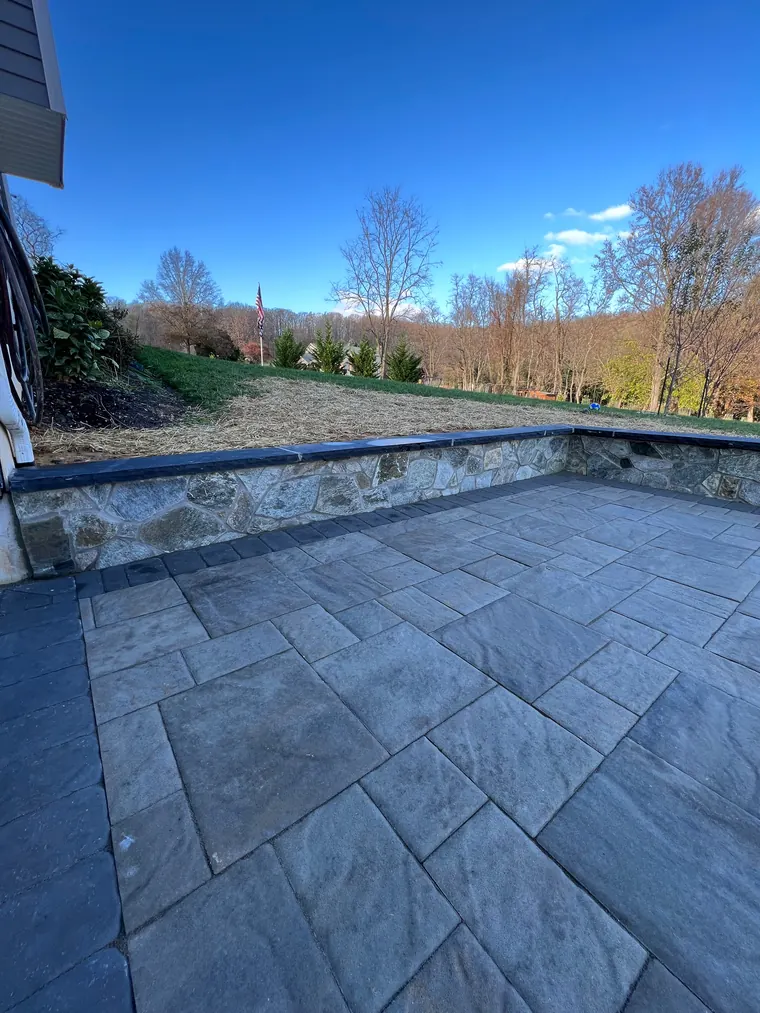 Hardscaping project by DreamScapes Masonry and Concrete in the greater Baltimore area